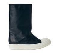 Rick Owens - Stivali Alti in Pelle Tower - - Shoes - Donna - Nero - 40 EU