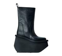 Rick Owens - Stivali in Pelle Factory - - Shoes - Donna - Nero - 39 EU
