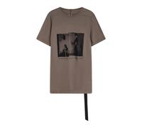 Rick Owens - T-shirt a maniche corte con girocollo - - Tops - Uomo - Grigio - M