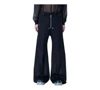 Rick Owens - Tailored Wide Belas Pants - - Trousers - Uomo - Nero - XL