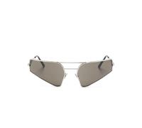 Rick Owens - Tempio Argento Lente Nera Occhiali da sole - - Accessories - Uomo - Grigio - ONE SIZE