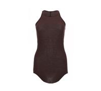 Rick Owens - Temple Basic Rib Tank - - Tops - Donna - Marrone - M