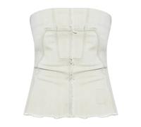 Rick Owens - Temple Bustier Top - - Tops - Donna - Bianco - M