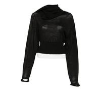 Rick Owens - Top a scialle - - Knitwear - Donna - Nero - S