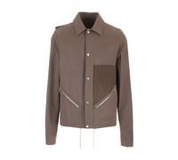 Rick Owens - Tour Snap Front Jacket - - Jackets - Uomo - Marrone - M
