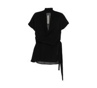 Rick Owens - Wrap SS Top - - Blouses & Shirts - Donna - Nero - M