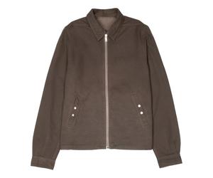 Rick Owens - Zipfront Jkt - - Jackets - Uomo - Marrone - L