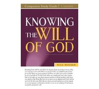 Rick Renner Knowing the Will of God Companion Study Guide (Tascabile)