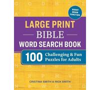 Rick Smith Cristina Smith Large Print Bible Word Search Book (Tascabile)