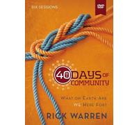 Rick Warren 40 Days of Community Video Study (DVD)