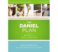 Rick Warren Dr. Mark Hyman Dr. The Daniel Plan Study Guide plus Str (Tascabile)