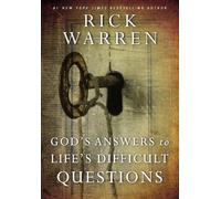 Rick Warren God's Answers to Life's Difficult Questions (Copertina rigida)