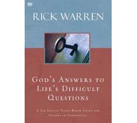 Rick Warren God's Answers to Life's Difficult Questions Video Study (DVD)