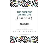 Rick Warren The Purpose Driven Life Journal (Copertina rigida)