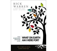 Rick Warren What On Earth Am I Here For? Curriculum Kit (Tascabile)