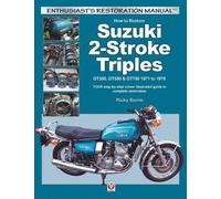 Ricky Burns How to Restore Suzuki 2-Stroke Triples Gt350, Gt550 & Gt (Tascabile)