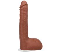 Doc Johnson Signature Cocks Ricky Johnson 10 Inch ULTRASKYN Dual Density Cock with Removable Vac-U-Loc Suction Cup
