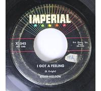 Ricky Nelson - RICKY NELSON 45 RPM I GOT A FEELING / LONESOME TOWN