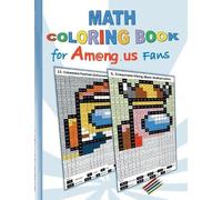 Ricky Roogle Math Coloring Book for Am@ng.us Fans (Tascabile)