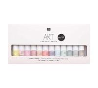 Rico, 12 colori acrilici, colori pastello