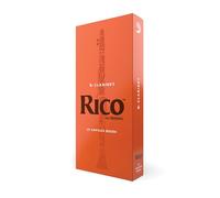 Rico Bb Clarinet Reeds - Ance per Clarinetto - Clarinet Reeds 2.5 Strength, confezione da 25