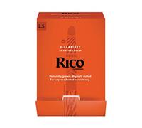 D'Addario Clarinet Reeds, Ance per Clarinetto, Clarinet Reeds 2.5 Forza, Confezione da 50