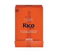Rico Bb Clarinet Reeds - Ance per clarinetto - Clarinet Reeds 3 Strength, confezione da 50