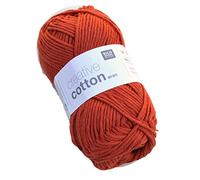 Rico creative cotone aran Colore 77 di terracotta in cotone filato per maglieria & Uncinetto