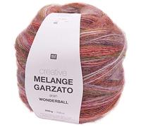 Rico Creative Melange Garzato Aran Wonderball Fabe 2, gomitolo di lana da 200 g