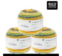 Rico Design 3 x 200 G Creative Chic-Unique Lana Maglia Uncinetto 26 Colori