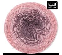 Rico Design 3 x 200 G Creative Wool Dégradé Lana Filo Maglia Uncinetto 8 Colori