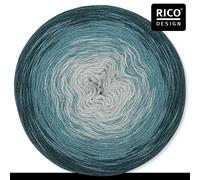 Rico Design 3 x 200 G Creative Wool Dégradé Lana Filo Maglia Uncinetto 8 Colori