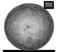 Rico Design 3 x 200 G Creative Wool Dégradé Lana Filo Maglia Uncinetto 8 Colori