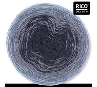 Rico Design 3 x 200 G Creative Wool Dégradé Lana Filo Maglia Uncinetto 8 Colori