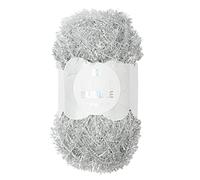 Rico Design Bolla creativa: l'innovativo filato di spugna (50g) ( Argento)