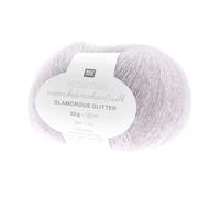 Rico Design Filato per maglieria Essentials Super Kid Mohair Loves Silk Glamorous Glitter: lusso, morbidezza e creatività, 25 g colore: 04 lilla
