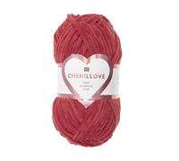 Rico Creativo Chenillove Maglieria Grosso Lana 100g - 006 Rosso