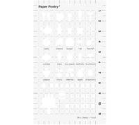 Rico Design Stencil per Bullet Journal 7 x 12 cm - Cibo