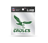Rico Industries - Adesivo stile retrò NFL Philadelphia Eagles, 10,2 x 10,2 cm