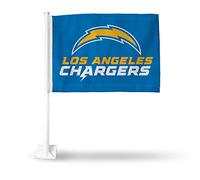 Rico Industries Bandiera per auto NFL Los Angeles Chargers Bolt double face - 40,6 x 48,3 cm - forte palo che si aggancia su auto/camion/automobile