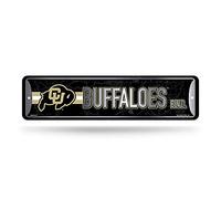 Rico Industries Cartello stradale in metallo con scritta "Colorado Buffaloes", ideale per casa, ufficio, camera da letto e grotta degli uomini, realizzato in metallo