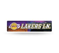 Rico Industries Cartello stradale in plastica NBA Los Angeles Lakers 40,6 cm