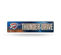 Rico Industries Cartello stradale in plastica NBA Oklahoma City Thunder, 40,6 cm
