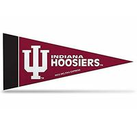 Rico Industries Fan Shop Decor NCAA Indiana Hoosiers 8 pezzi 4 22 cm Classic Mini Pennant Decor Set di decorazioni Team Colore, 4 x 9