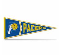 Rico Industries NBA Basketball Indiana Pacers Retro 12" x 30" Felt Wall Décor Pennant - Great for Home/Bed Room/Man Cave Décor
