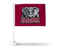 Rico Industries NCAA Alabama Crimson Tide Maroon Double Sided Car Flag
