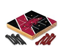 Rico Industries NCAA Arkansas Razorbacks Peg Tic Tac Toe Gioco