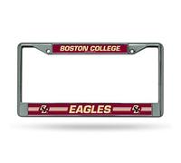 Rico Industries NCAA Boston College Eagles - Cornice per targa, colore: Argento, Maroon
