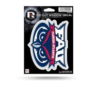 Rico Industries NCAA Florida Atlantic Owls - Decalcomania in vinile fustellato