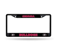 Rico Industries NCAA Gonzaga Bulldogs Chrome Plate Frame, Nero